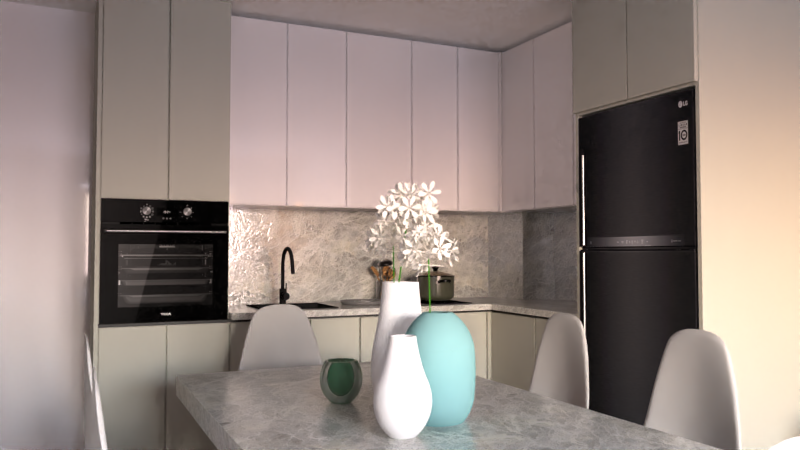 Проект „Мраморен минимализъм и тюркоаз" — снимка 5