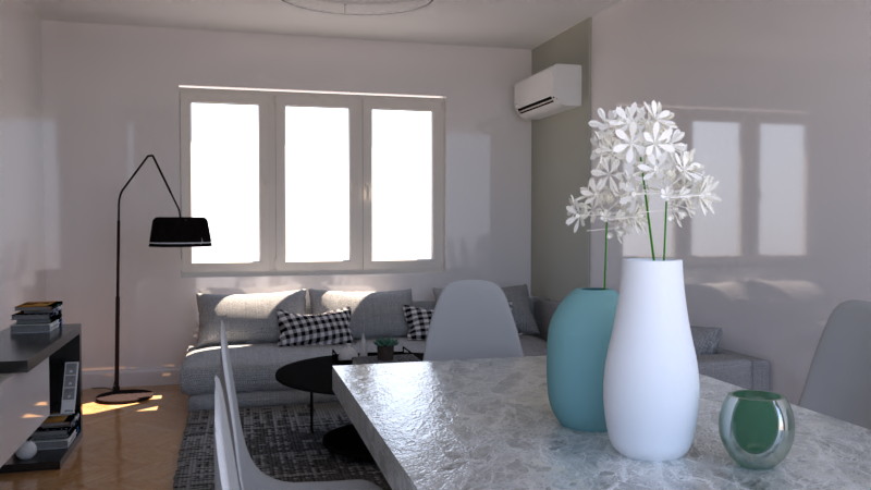 Проект „Мраморен минимализъм и тюркоаз" — снимка 6